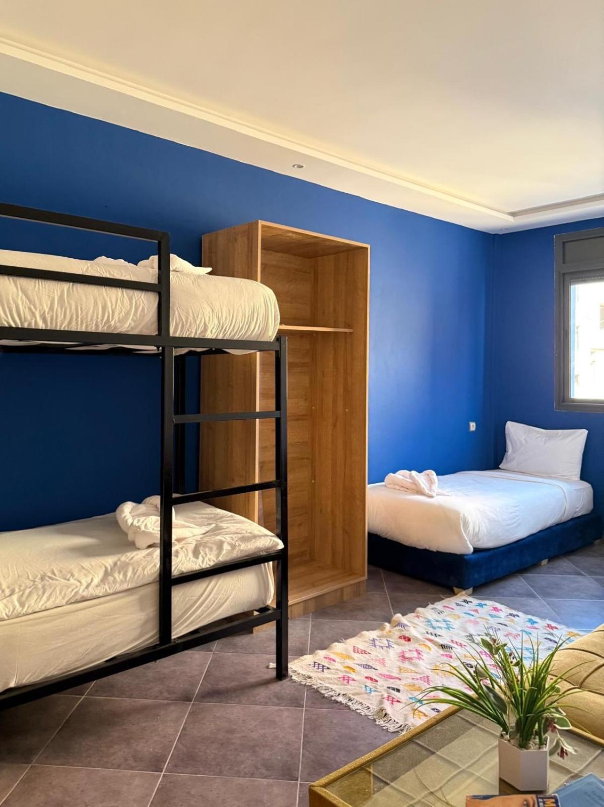 Playa Surf House Hostel Tamraght Bagian luar foto