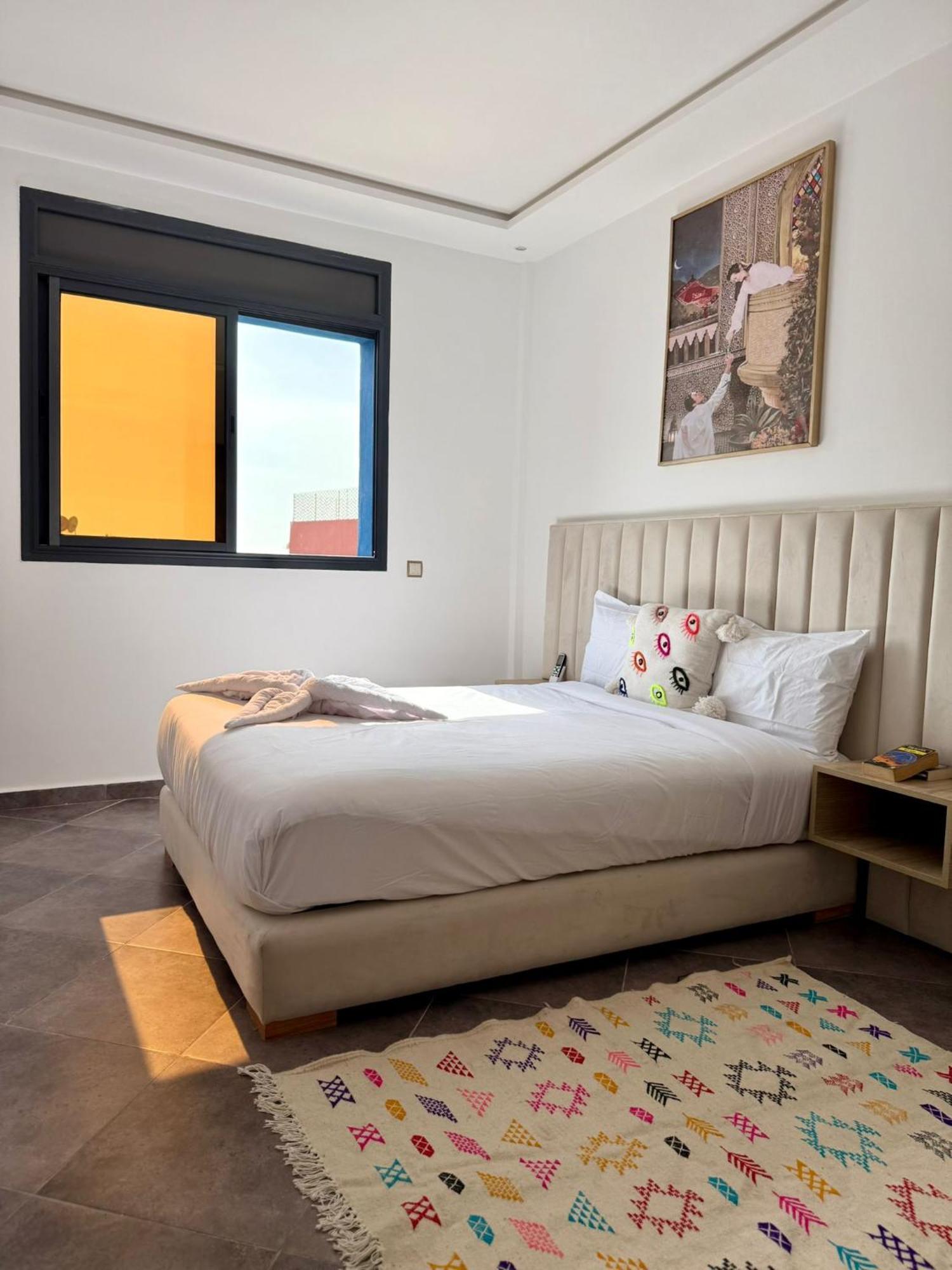 Playa Surf House Hostel Tamraght Bagian luar foto
