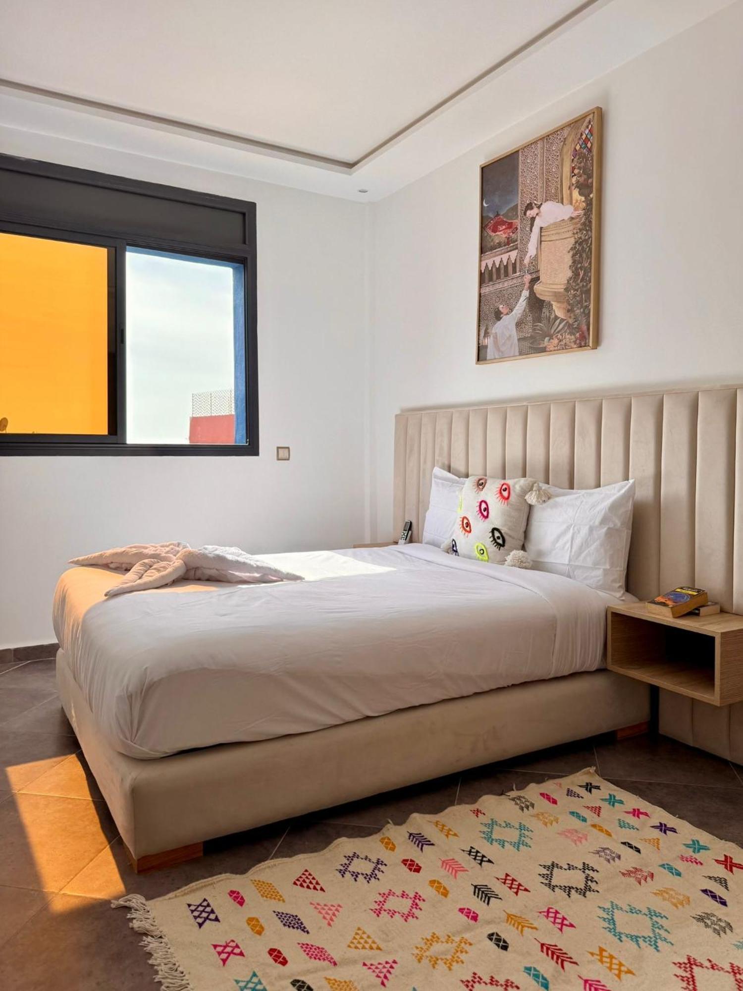 Playa Surf House Hostel Tamraght Bagian luar foto