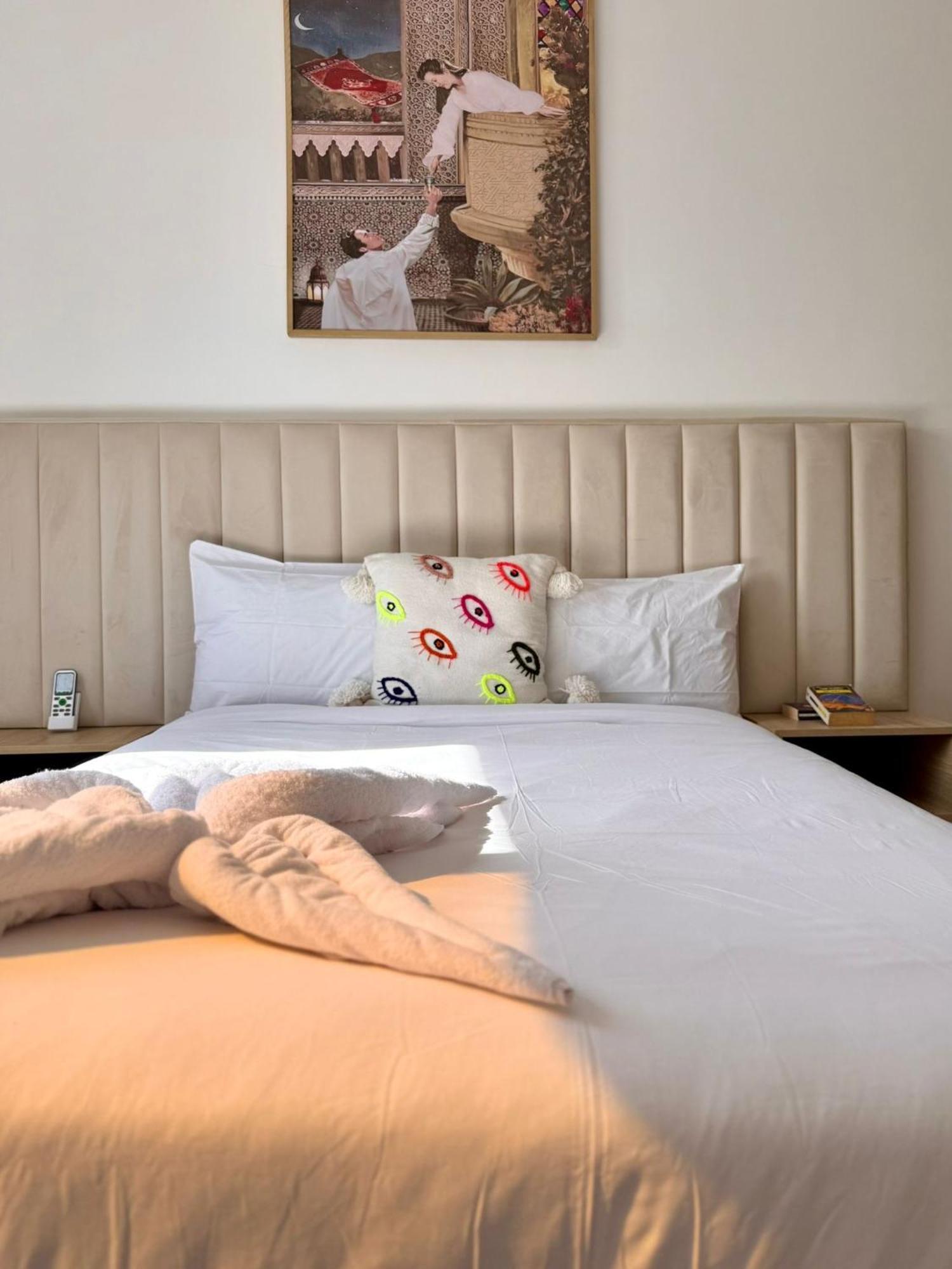 Playa Surf House Hostel Tamraght Bagian luar foto
